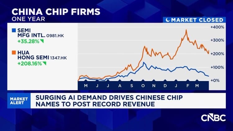 China's biggest chip names report record revenue — here's what's driving them