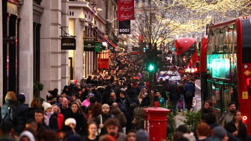 UK inflation cools to 3.2 in November