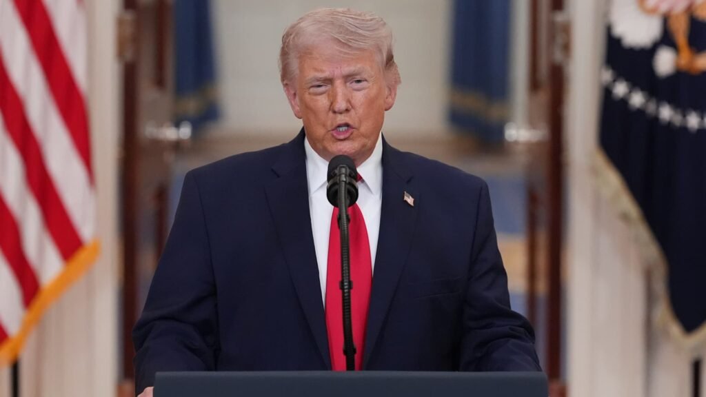 Trump says Iran war nearly done: Speech recap